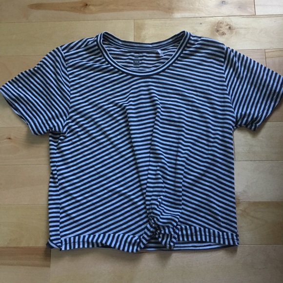 PACSUN Me To We Striped T-Shirt Size(M) - Picture 1 of 3